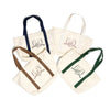 Navy Varsity Large Tote Bag