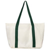 Green Varsity Large Tote Bag