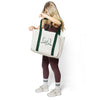 Green Varsity Large Tote Bag