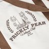 Mocha Varsity Large Tote Bag