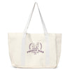 Blush Varsity Large Tote Bag