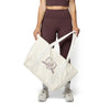 Blush Varsity Large Tote Bag