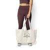 Blush Varsity Large Tote Bag