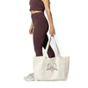Blush Varsity Large Tote Bag