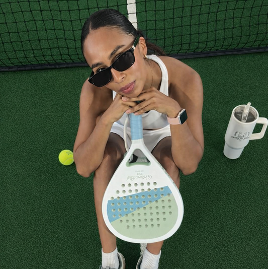 Pistachio Smash Padel Racket & Travel Bag