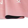 FIND BALANCE Non-Slip Suede Top 1mm Travel Yoga Mat