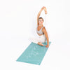 BREATHE DEEP Non-Slip Suede Top 1mm Travel Yoga Mat