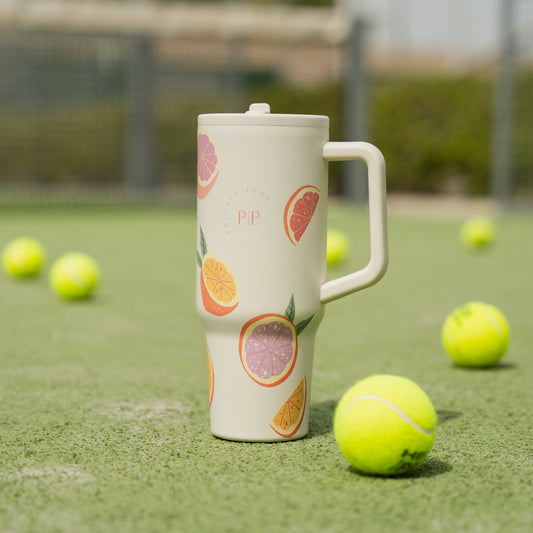 40 Oz Hydrator Water Bottle 2.0 - Citrus Glow