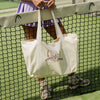 Blush Varsity Large Tote Bag