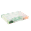 Ombre Lucite Backgammon Sherbert