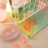 Ombre Lucite 4 in a Row Sherbert