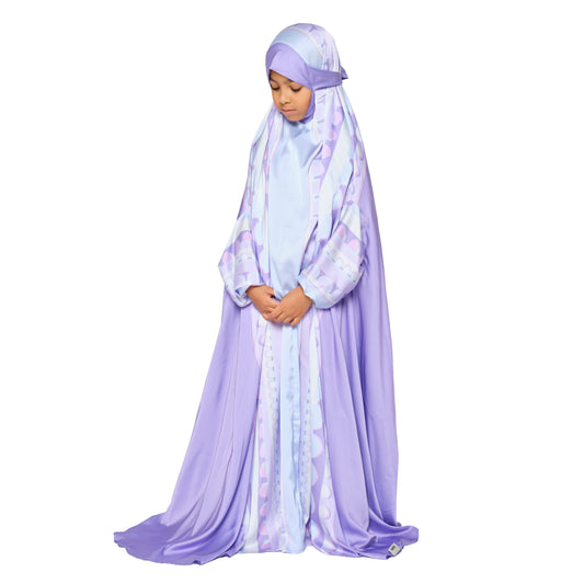 'Baghdad' Kids Prayer Dress With Pouch