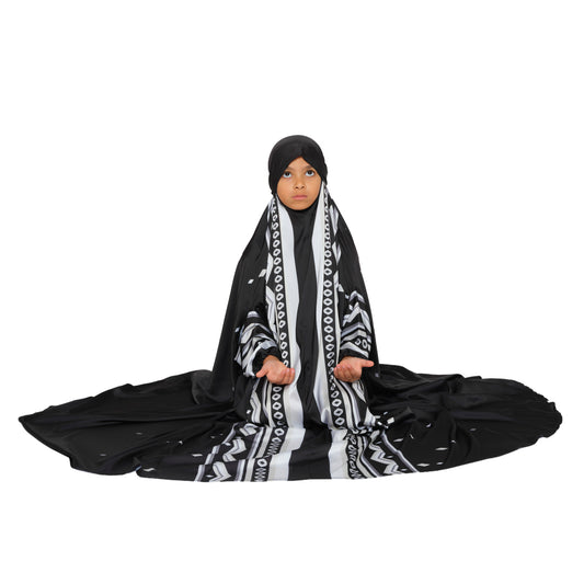 'Nizwa' Kids Prayer Dress With Pouch