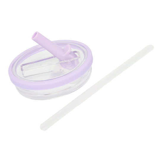 20 Oz Hydrator 2.0 Lid & Straw - Lilac - Flip Straw