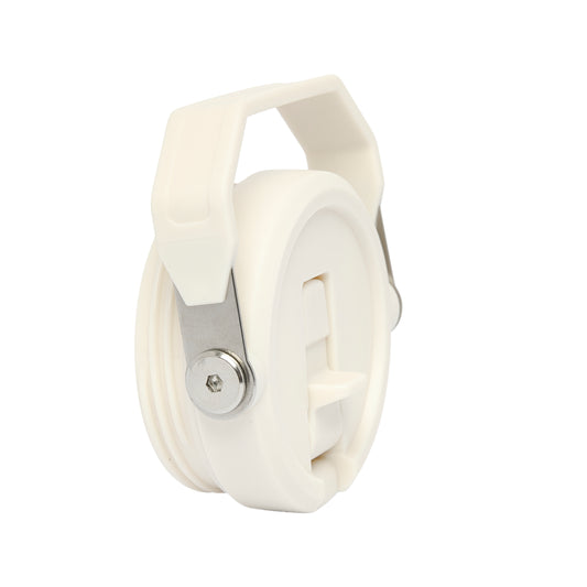 30 Oz Hydrator 2.0 Lid & Straw - Cream - Top Handle