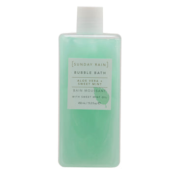 Sunday Rain Aloe & Sweet Mint Bubble Bath