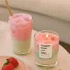 Strawberry Matcha Latte Candle