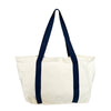 Navy Varsity Large Tote Bag