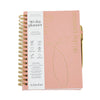 Rose Linen 90 Day Planner + Pen B5 Size