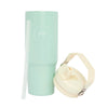 30 Oz Top Handle Hydrator 2.0 Water Bottle - Sage Green Logo