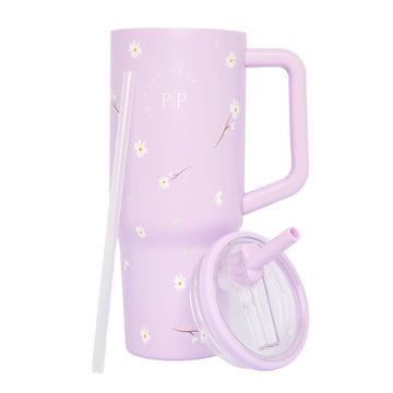 40 Oz Hydrator Water Bottle 2.0 - Lilac Bloom