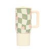 20 Oz Mini Hydrator Water Bottle - Floral Gingham
