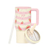 20 Oz Mini Hydrator Water Bottle - Pink Watermelon Stripe
