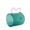 Decor Curve Glass Mug, Green