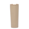 Travel 24 oz 2 in 1 Tumbler - Tan Logo