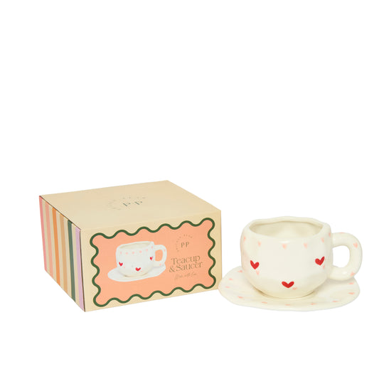 Sweetheart Teacup & Saucer