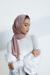 Modest Beyond Sustainable Recycled Chiffon Hijab - Mink