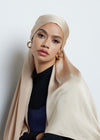 Modest Beyond Sustainable Recycled Satin Hijab - Gold