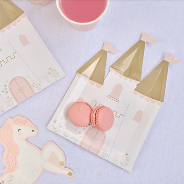 8 Princess Castle Paper Cups