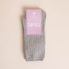 ribbed crew boot sock