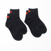 2 pack all hearts ankle sock