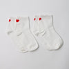 2 pack all hearts ankle sock