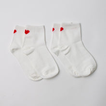  2 pack all hearts ankle sock