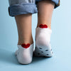 5 pack all hearts ankle sock