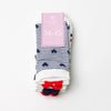 5 pack all hearts ankle sock