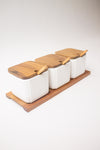 3pc Ceramic Jar Set