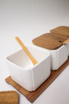3pc Ceramic Jar Set