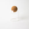 Glass and Cork Storage Jar 550ml