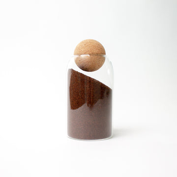 Glass and Cork Storage Jar 750ml