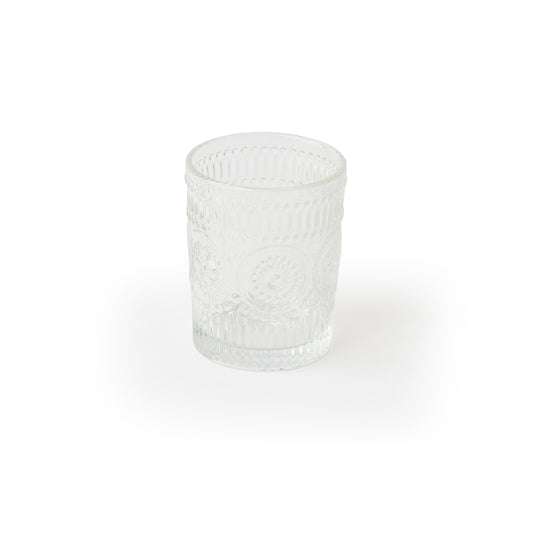 Set of 4 'Ray' Sunflower Glasses [Small]