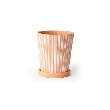 ‘Atticus’ Plant Pot & Saucer