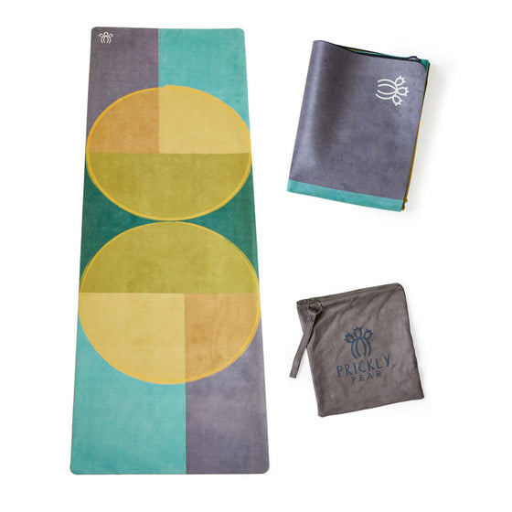 'Retro' Travel Yoga Mat