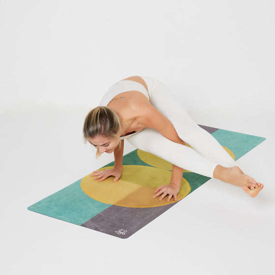 'Retro' Travel Yoga Mat