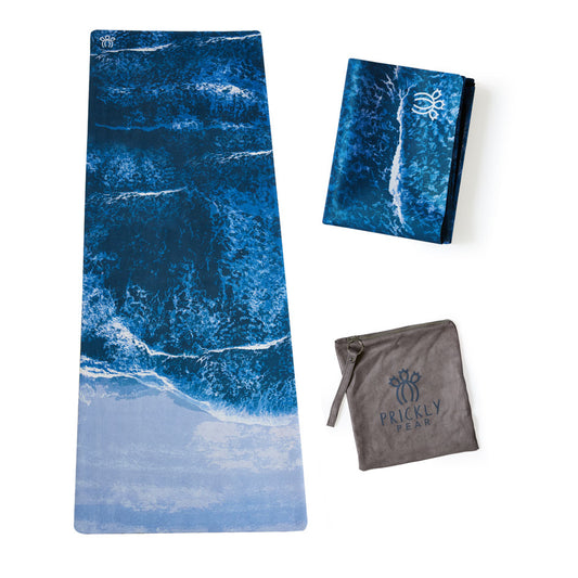 'Ebb & Flow' Travel Yoga Mat