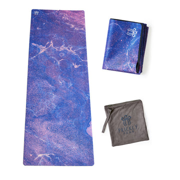 'Purple Vision' Travel Yoga Mat