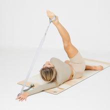 'Sandstone' PU Yoga Mat with ‘Flex 2-in-1’ Strap